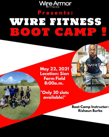 Wire Fitness Bootcamp and Soca Aerobics  - (June 1, 2021)