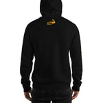 Men's Hooded Sweatshirt (Black & Gold)